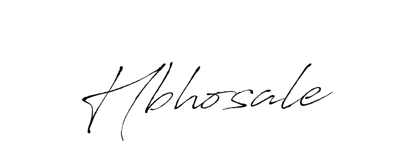 You should practise on your own different ways (Antro_Vectra) to write your name (Hbhosale) in signature. don't let someone else do it for you. Hbhosale signature style 6 images and pictures png