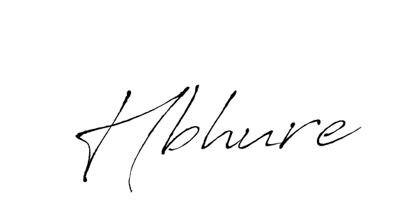 Create a beautiful signature design for name Hbhure. With this signature (Antro_Vectra) fonts, you can make a handwritten signature for free. Hbhure signature style 6 images and pictures png