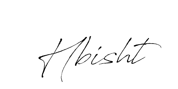 How to make Hbisht signature? Antro_Vectra is a professional autograph style. Create handwritten signature for Hbisht name. Hbisht signature style 6 images and pictures png