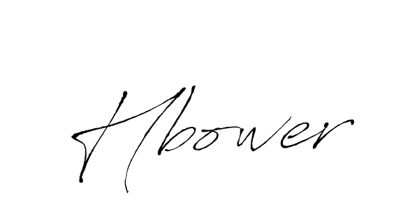 How to make Hbower name signature. Use Antro_Vectra style for creating short signs online. This is the latest handwritten sign. Hbower signature style 6 images and pictures png