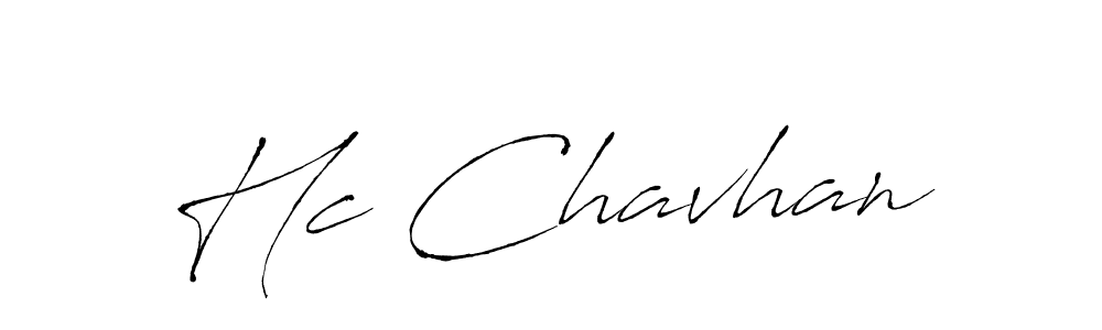 Use a signature maker to create a handwritten signature online. With this signature software, you can design (Antro_Vectra) your own signature for name Hc Chavhan. Hc Chavhan signature style 6 images and pictures png