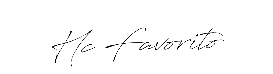 Use a signature maker to create a handwritten signature online. With this signature software, you can design (Antro_Vectra) your own signature for name Hc Favorito. Hc Favorito signature style 6 images and pictures png