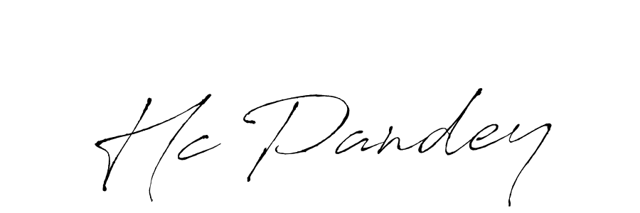 Make a beautiful signature design for name Hc Pandey. Use this online signature maker to create a handwritten signature for free. Hc Pandey signature style 6 images and pictures png