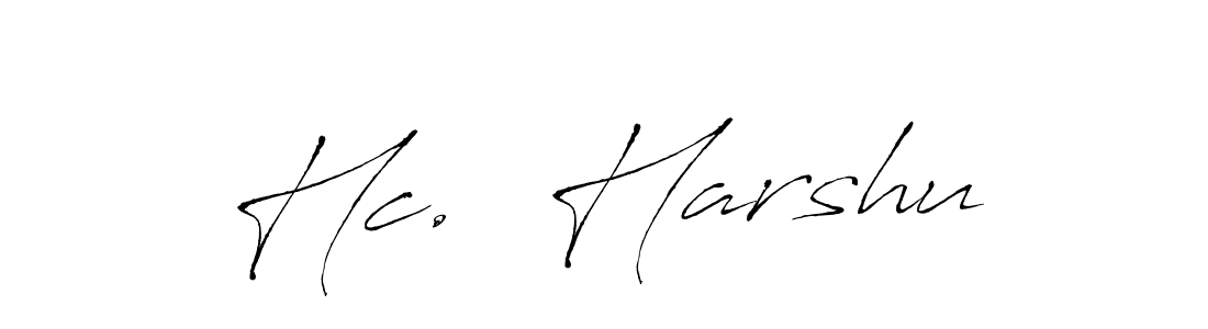 Also You can easily find your signature by using the search form. We will create Hc.  Harshu name handwritten signature images for you free of cost using Antro_Vectra sign style. Hc.  Harshu signature style 6 images and pictures png