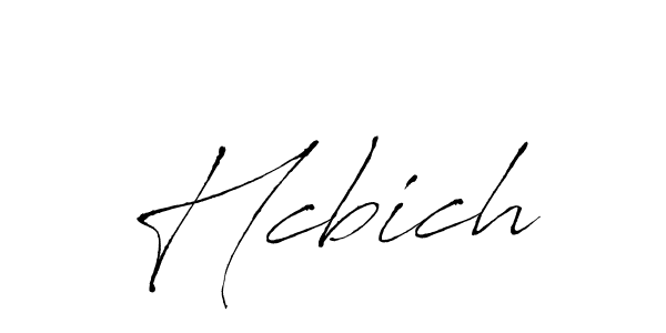 Hcbich stylish signature style. Best Handwritten Sign (Antro_Vectra) for my name. Handwritten Signature Collection Ideas for my name Hcbich. Hcbich signature style 6 images and pictures png