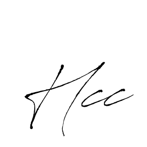 Use a signature maker to create a handwritten signature online. With this signature software, you can design (Antro_Vectra) your own signature for name Hcc. Hcc signature style 6 images and pictures png