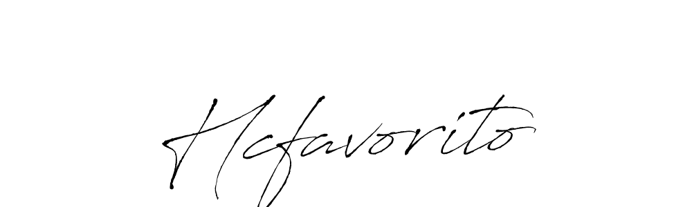 Create a beautiful signature design for name Hcfavorito. With this signature (Antro_Vectra) fonts, you can make a handwritten signature for free. Hcfavorito signature style 6 images and pictures png