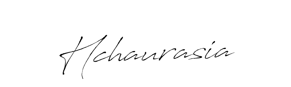 Use a signature maker to create a handwritten signature online. With this signature software, you can design (Antro_Vectra) your own signature for name Hchaurasia. Hchaurasia signature style 6 images and pictures png