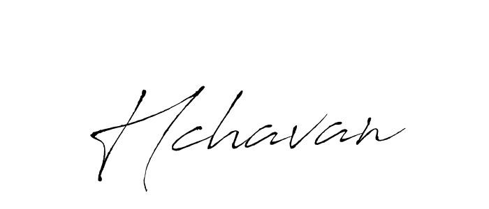 Make a beautiful signature design for name Hchavan. Use this online signature maker to create a handwritten signature for free. Hchavan signature style 6 images and pictures png