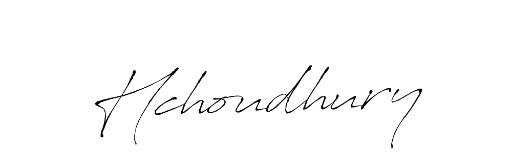 You should practise on your own different ways (Antro_Vectra) to write your name (Hchoudhury) in signature. don't let someone else do it for you. Hchoudhury signature style 6 images and pictures png