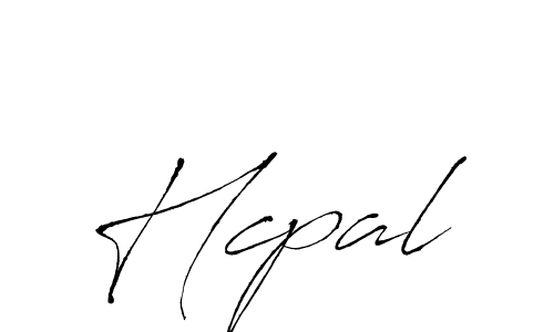 Also You can easily find your signature by using the search form. We will create Hcpal name handwritten signature images for you free of cost using Antro_Vectra sign style. Hcpal signature style 6 images and pictures png