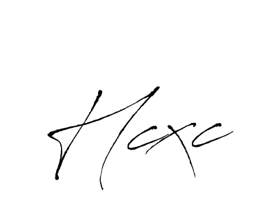 How to make Hcxc signature? Antro_Vectra is a professional autograph style. Create handwritten signature for Hcxc name. Hcxc signature style 6 images and pictures png