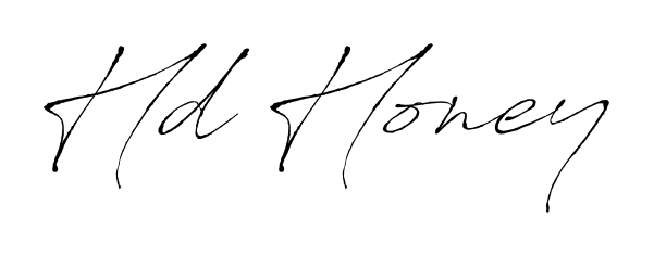 Upgrade your professional image with Hd Honey signature created with Antro_Vectra font. Fast, free, and watermark-free download. Hd Honey signature style 6 images and pictures png