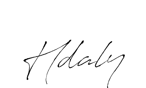 Make a beautiful signature design for name Hdaly. Use this online signature maker to create a handwritten signature for free. Hdaly signature style 6 images and pictures png