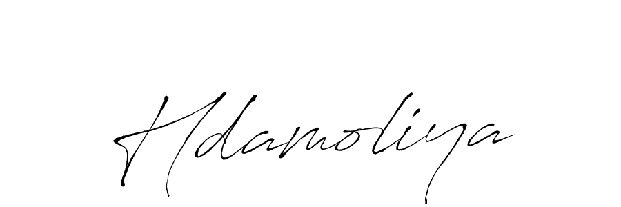 How to make Hdamoliya name signature. Use Antro_Vectra style for creating short signs online. This is the latest handwritten sign. Hdamoliya signature style 6 images and pictures png