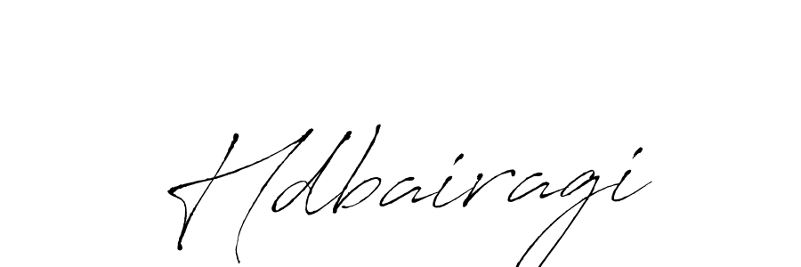 Hdbairagi stylish signature style. Best Handwritten Sign (Antro_Vectra) for my name. Handwritten Signature Collection Ideas for my name Hdbairagi. Hdbairagi signature style 6 images and pictures png