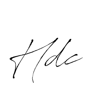 Hdc stylish signature style. Best Handwritten Sign (Antro_Vectra) for my name. Handwritten Signature Collection Ideas for my name Hdc. Hdc signature style 6 images and pictures png