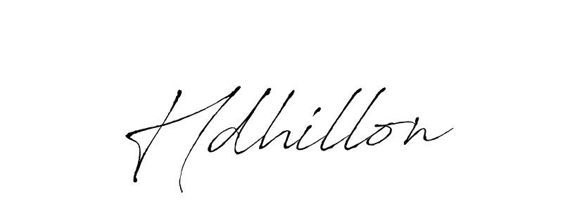 You should practise on your own different ways (Antro_Vectra) to write your name (Hdhillon) in signature. don't let someone else do it for you. Hdhillon signature style 6 images and pictures png
