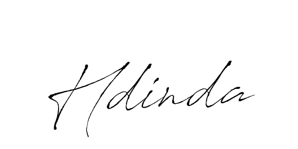 The best way (Antro_Vectra) to make a short signature is to pick only two or three words in your name. The name Hdinda include a total of six letters. For converting this name. Hdinda signature style 6 images and pictures png