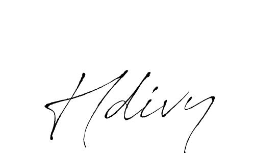 How to make Hdivy name signature. Use Antro_Vectra style for creating short signs online. This is the latest handwritten sign. Hdivy signature style 6 images and pictures png