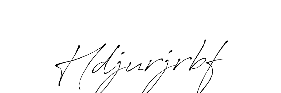 Create a beautiful signature design for name Hdjurjrbf. With this signature (Antro_Vectra) fonts, you can make a handwritten signature for free. Hdjurjrbf signature style 6 images and pictures png