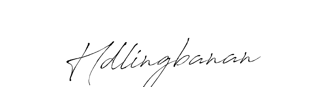 Also we have Hdlingbanan name is the best signature style. Create professional handwritten signature collection using Antro_Vectra autograph style. Hdlingbanan signature style 6 images and pictures png
