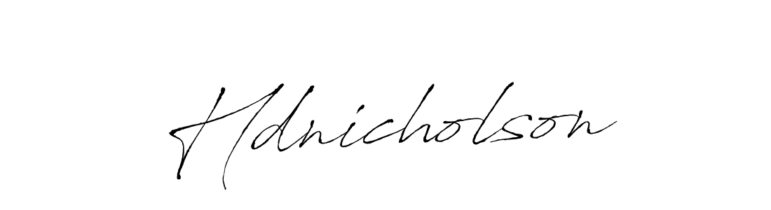 How to Draw Hdnicholson signature style? Antro_Vectra is a latest design signature styles for name Hdnicholson. Hdnicholson signature style 6 images and pictures png
