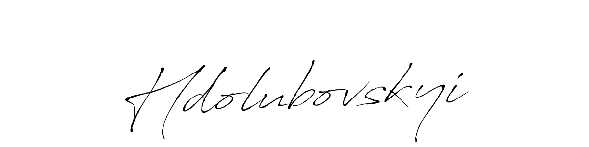 Design your own signature with our free online signature maker. With this signature software, you can create a handwritten (Antro_Vectra) signature for name Hdolubovskyi. Hdolubovskyi signature style 6 images and pictures png