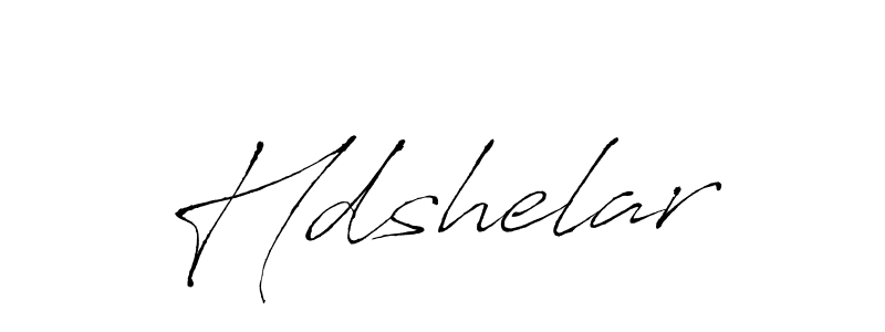 Design your own signature with our free online signature maker. With this signature software, you can create a handwritten (Antro_Vectra) signature for name Hdshelar. Hdshelar signature style 6 images and pictures png