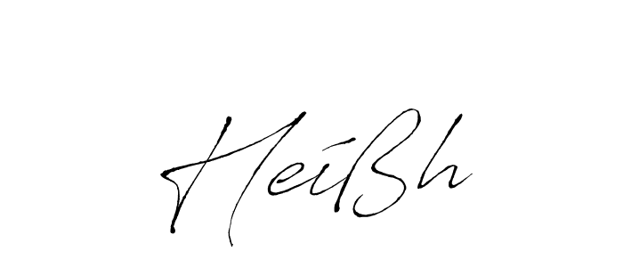 Similarly Antro_Vectra is the best handwritten signature design. Signature creator online .You can use it as an online autograph creator for name Heíßh. Heíßh signature style 6 images and pictures png