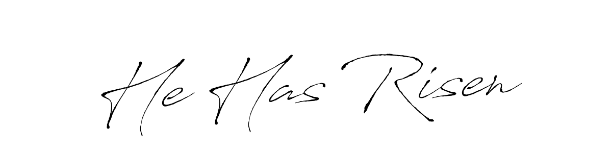 It looks lik you need a new signature style for name He Has Risen. Design unique handwritten (Antro_Vectra) signature with our free signature maker in just a few clicks. He Has Risen signature style 6 images and pictures png