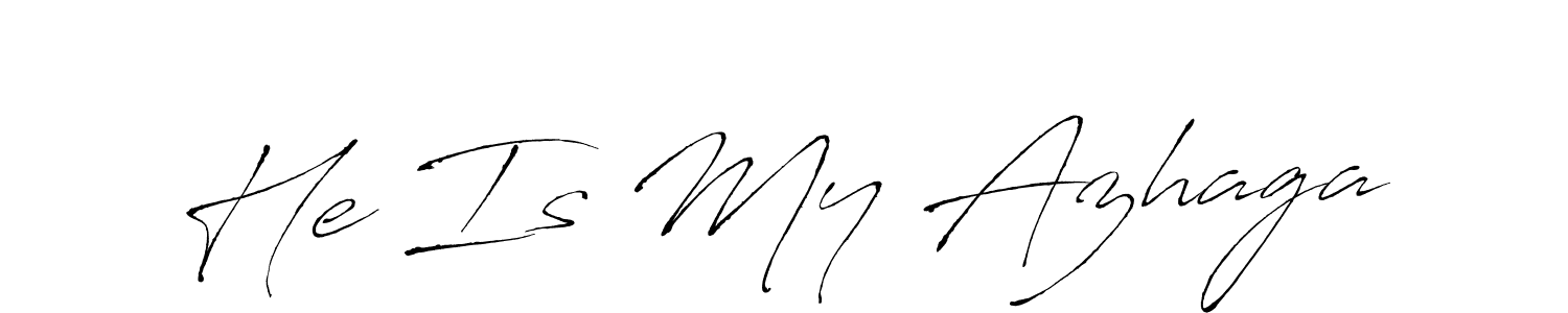 Once you've used our free online signature maker to create your best signature Antro_Vectra style, it's time to enjoy all of the benefits that He Is My Azhaga name signing documents. He Is My Azhaga signature style 6 images and pictures png