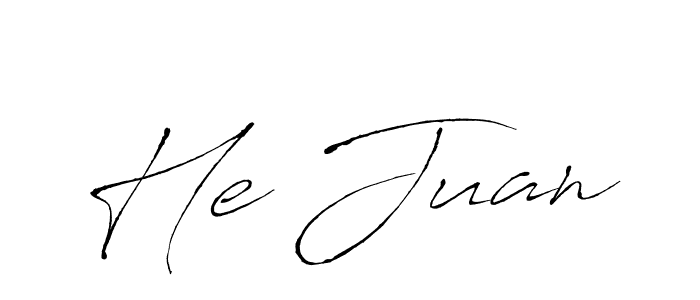 Here are the top 10 professional signature styles for the name He Juan. These are the best autograph styles you can use for your name. He Juan signature style 6 images and pictures png