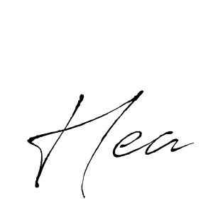 How to make Hea signature? Antro_Vectra is a professional autograph style. Create handwritten signature for Hea name. Hea signature style 6 images and pictures png
