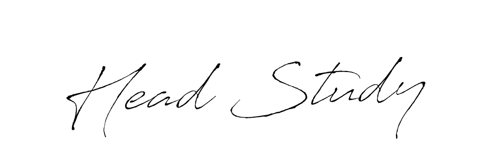 Also we have Head Study name is the best signature style. Create professional handwritten signature collection using Antro_Vectra autograph style. Head Study signature style 6 images and pictures png