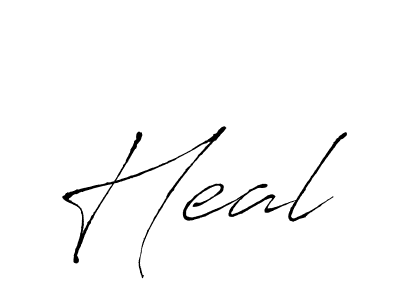 Heal stylish signature style. Best Handwritten Sign (Antro_Vectra) for my name. Handwritten Signature Collection Ideas for my name Heal. Heal signature style 6 images and pictures png