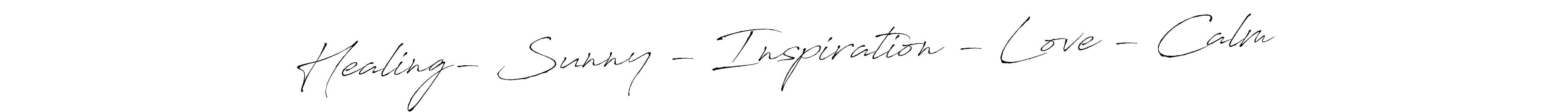 How to Draw Healing- Sunny - Inspiration - Love - Calm signature style? Antro_Vectra is a latest design signature styles for name Healing- Sunny - Inspiration - Love - Calm. Healing- Sunny - Inspiration - Love - Calm signature style 6 images and pictures png