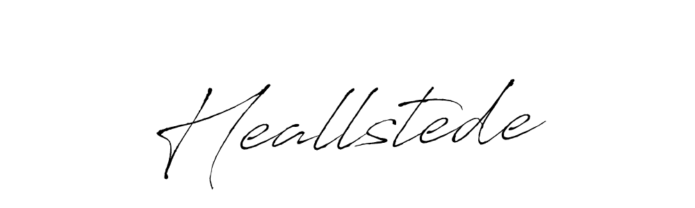 Similarly Antro_Vectra is the best handwritten signature design. Signature creator online .You can use it as an online autograph creator for name Heallstede. Heallstede signature style 6 images and pictures png