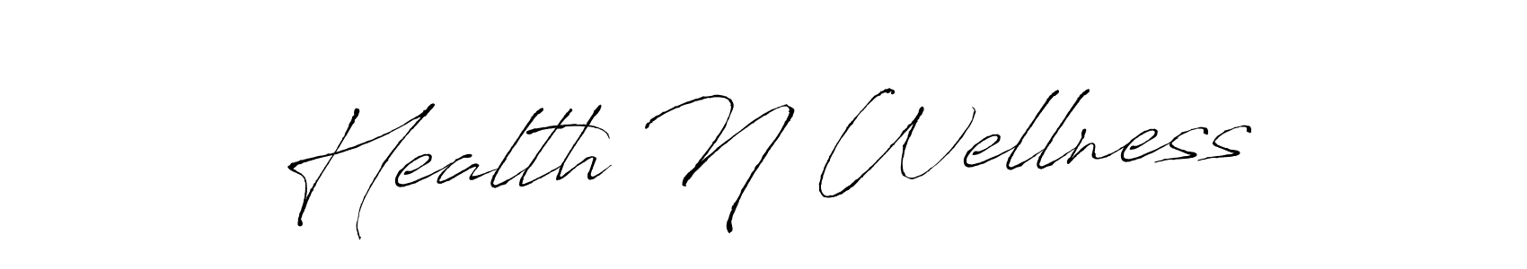 if you are searching for the best signature style for your name Health N Wellness. so please give up your signature search. here we have designed multiple signature styles  using Antro_Vectra. Health N Wellness signature style 6 images and pictures png