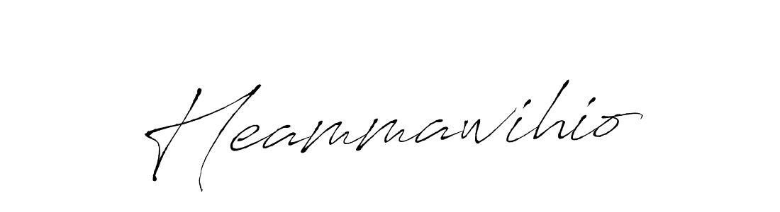 Use a signature maker to create a handwritten signature online. With this signature software, you can design (Antro_Vectra) your own signature for name Heammawihio. Heammawihio signature style 6 images and pictures png