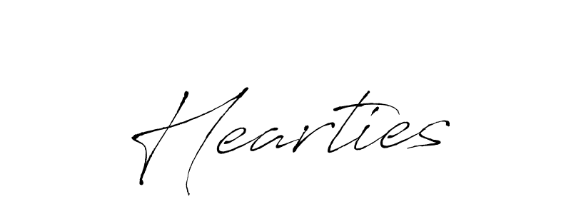 Make a beautiful signature design for name Hearties. Use this online signature maker to create a handwritten signature for free. Hearties signature style 6 images and pictures png