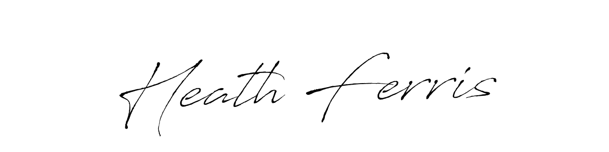 Here are the top 10 professional signature styles for the name Heath Ferris. These are the best autograph styles you can use for your name. Heath Ferris signature style 6 images and pictures png