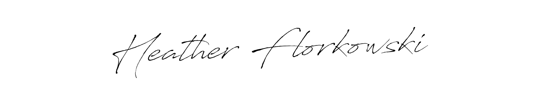 Best and Professional Signature Style for Heather Florkowski. Antro_Vectra Best Signature Style Collection. Heather Florkowski signature style 6 images and pictures png
