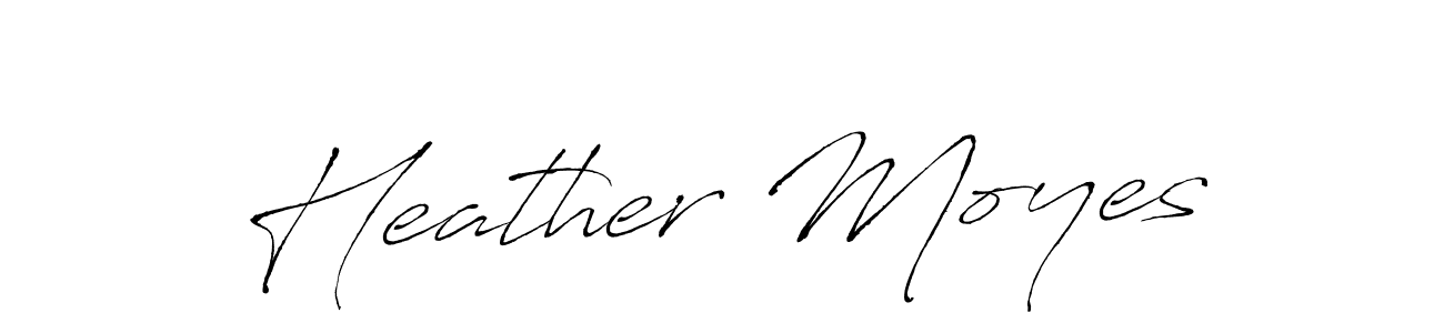 Use a signature maker to create a handwritten signature online. With this signature software, you can design (Antro_Vectra) your own signature for name Heather Moyes. Heather Moyes signature style 6 images and pictures png