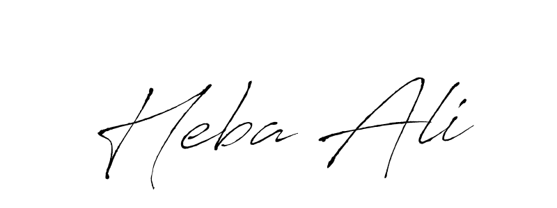 Also You can easily find your signature by using the search form. We will create Heba Ali name handwritten signature images for you free of cost using Antro_Vectra sign style. Heba Ali signature style 6 images and pictures png