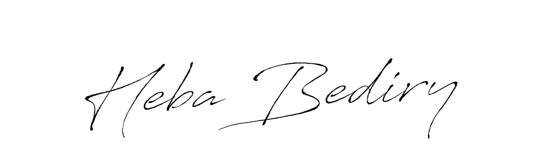 This is the best signature style for the Heba Bediry name. Also you like these signature font (Antro_Vectra). Mix name signature. Heba Bediry signature style 6 images and pictures png