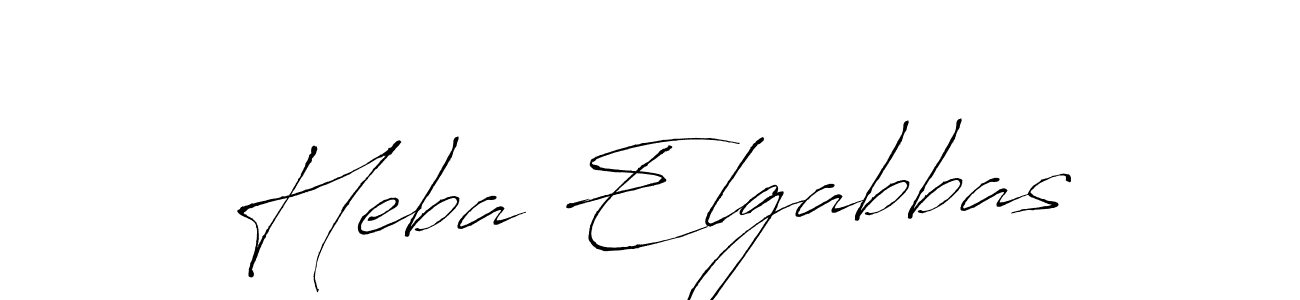 The best way (Antro_Vectra) to make a short signature is to pick only two or three words in your name. The name Heba Elgabbas include a total of six letters. For converting this name. Heba Elgabbas signature style 6 images and pictures png