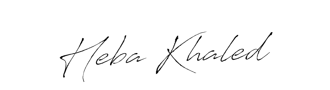 You can use this online signature creator to create a handwritten signature for the name Heba Khaled. This is the best online autograph maker. Heba Khaled signature style 6 images and pictures png