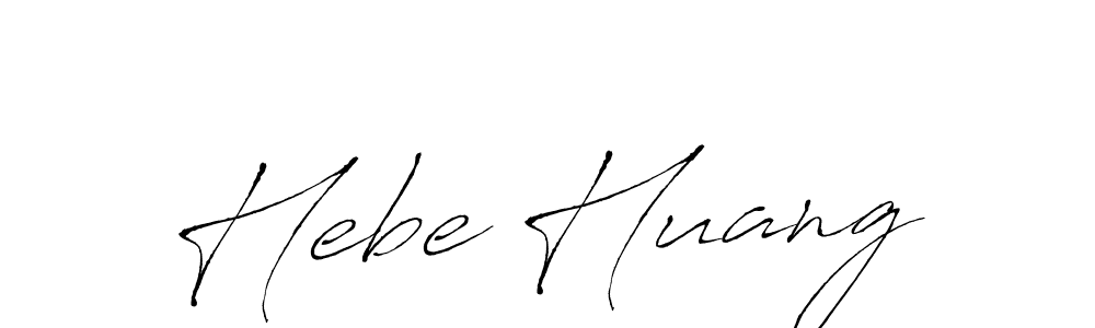 Also You can easily find your signature by using the search form. We will create Hebe Huang name handwritten signature images for you free of cost using Antro_Vectra sign style. Hebe Huang signature style 6 images and pictures png