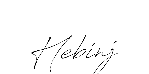 Also You can easily find your signature by using the search form. We will create Hebinj name handwritten signature images for you free of cost using Antro_Vectra sign style. Hebinj signature style 6 images and pictures png